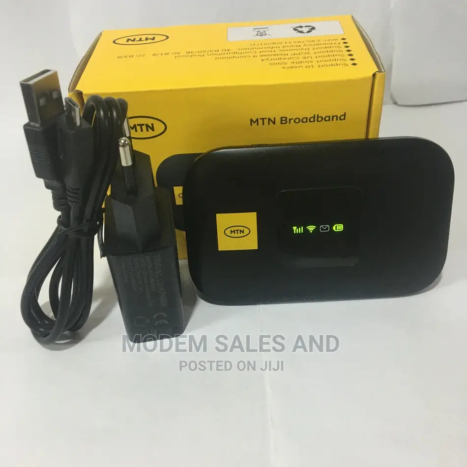 MTN Unlocked 4G LTE Mobile Wifi With 30gig Bonus Data Sim in Ikeja