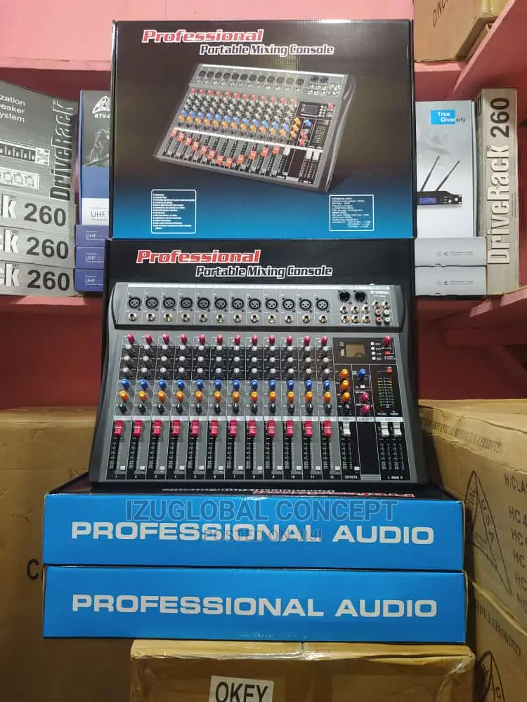 Yamaha 12 Channel Mixer Bluetooth USB Effect Phantom Power in Ojo