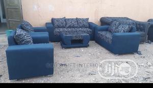 Standard 7 Seater Living Room Fabric Sofa Chair With Center Table. | Furniture for sale in Lagos State, Ikeja