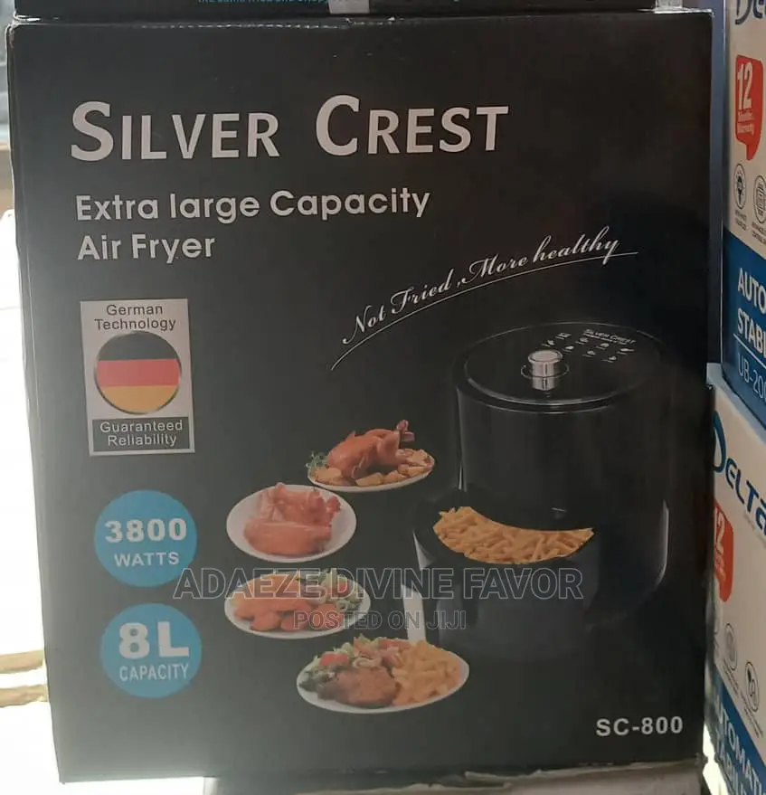 3800watts 8L Silver Crest Air Fryer in Lagos Island (Eko) Kitchen