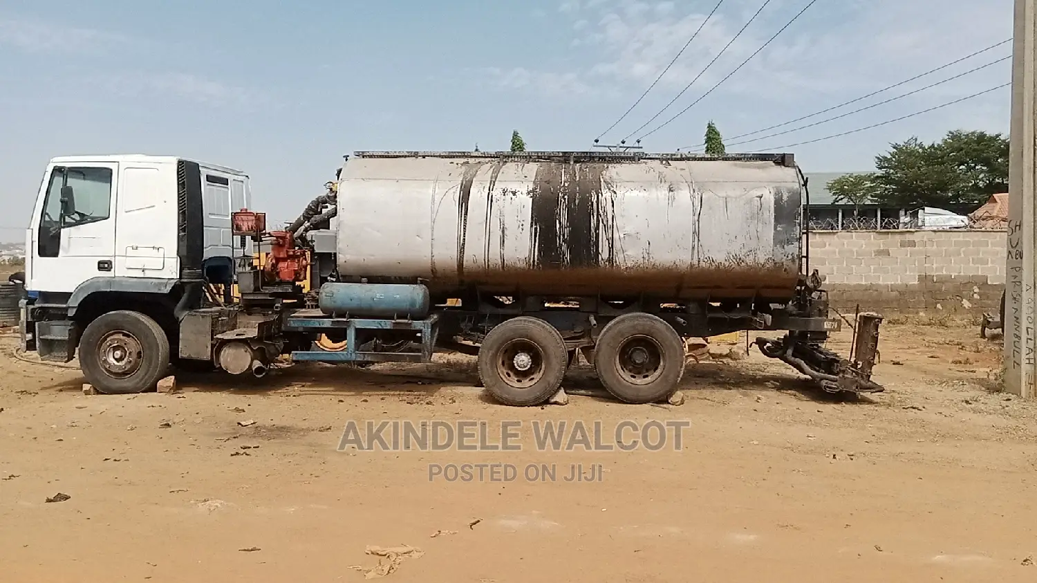 Tar Boiler Truck