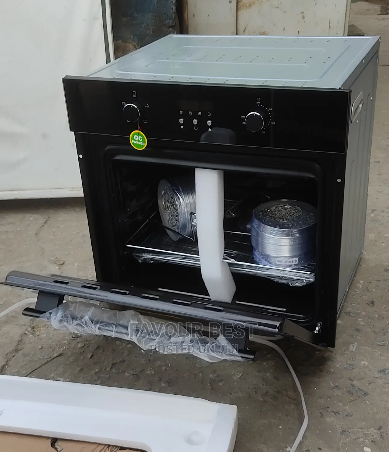 Polystar Electric Oven in Built Oven 60cm Black Colour in Ojo Kitchen