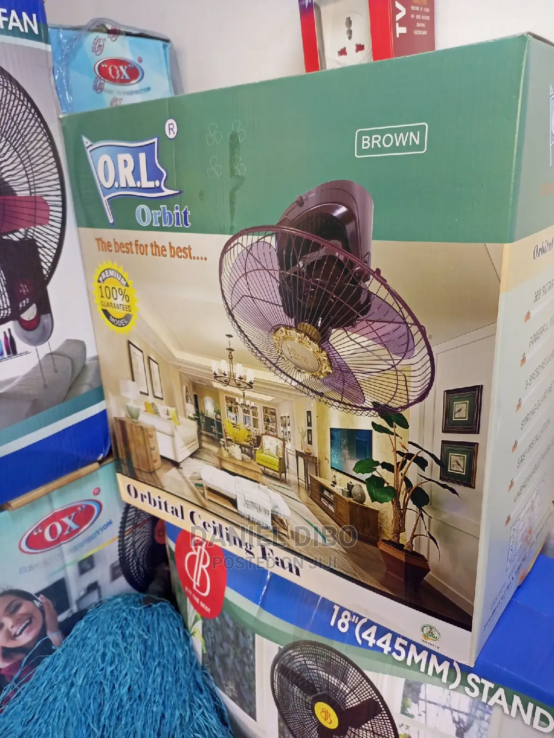 ORL Orbit 16 Inches Wall Fan in Ikeja Home Appliances, Daniel Dibo