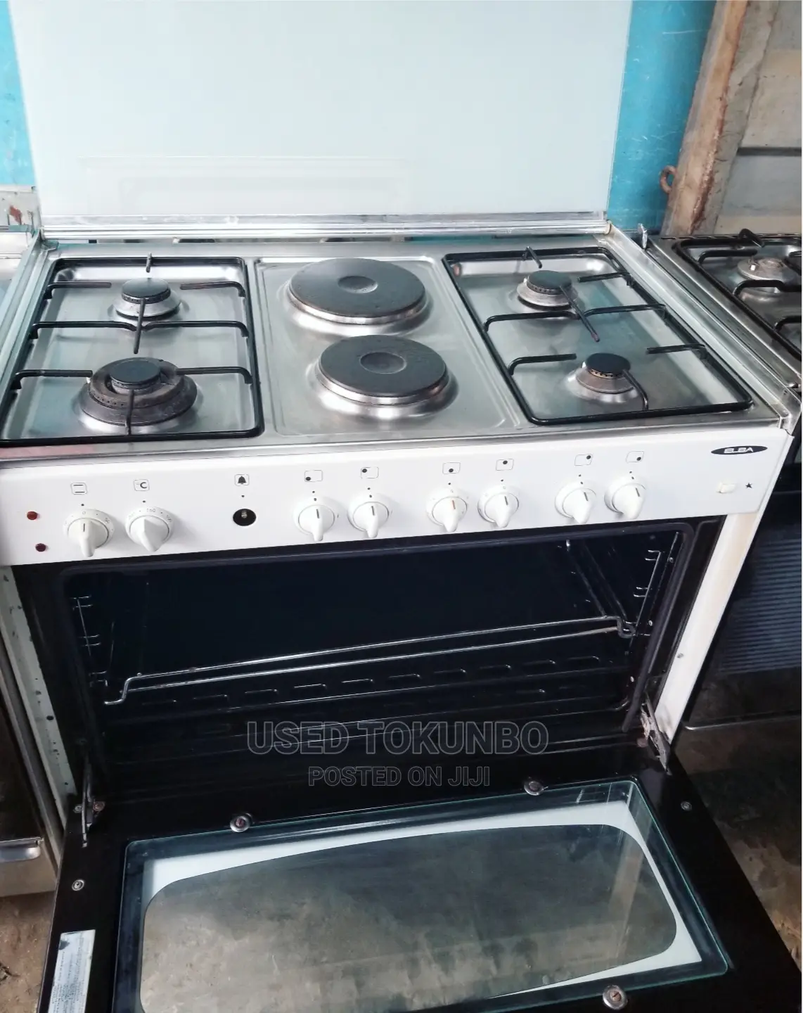 4 Gas Burner,2 Hotplate,Oven Grill Cooker+Pay on Delivery in Surulere