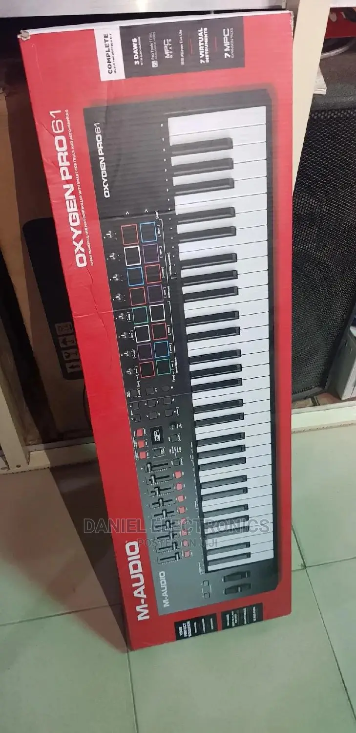 M Audio Oxygen Pro 61 Key Midi Controller in Ikeja Musical