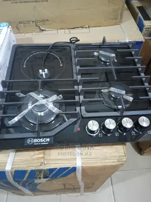 Photo - Bosch Inbuilt Gas Cooker 3gas 1eletric