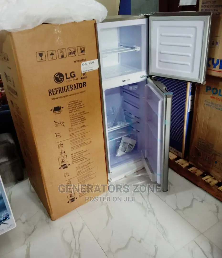 LG Brand New Double Door Refrigerator With Door Lock in Egbe/Idimu