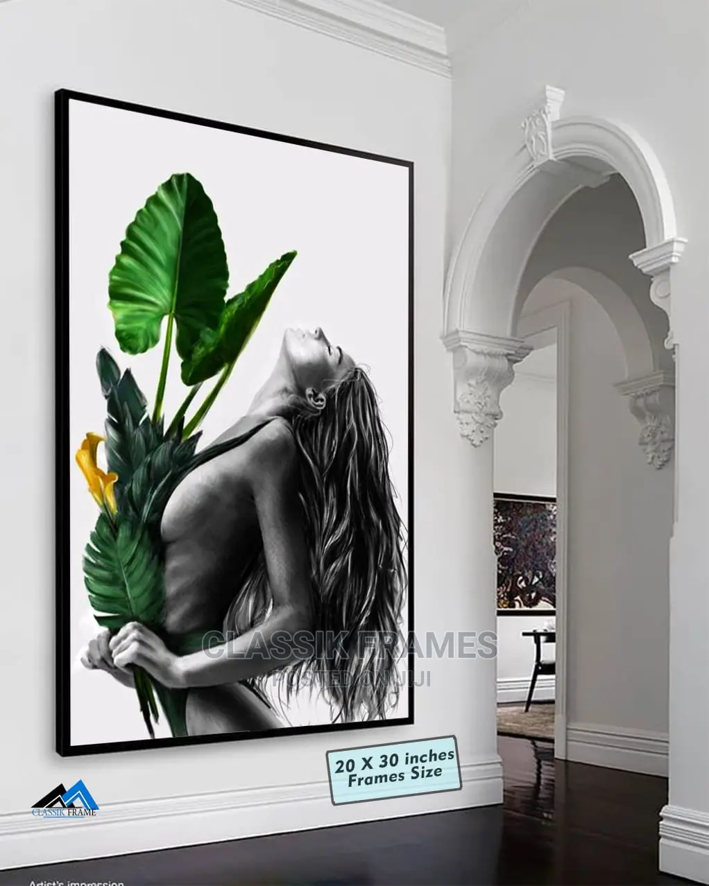 HD Framed Oil Painting Picture Wall Art in Surulere Arts & Crafts