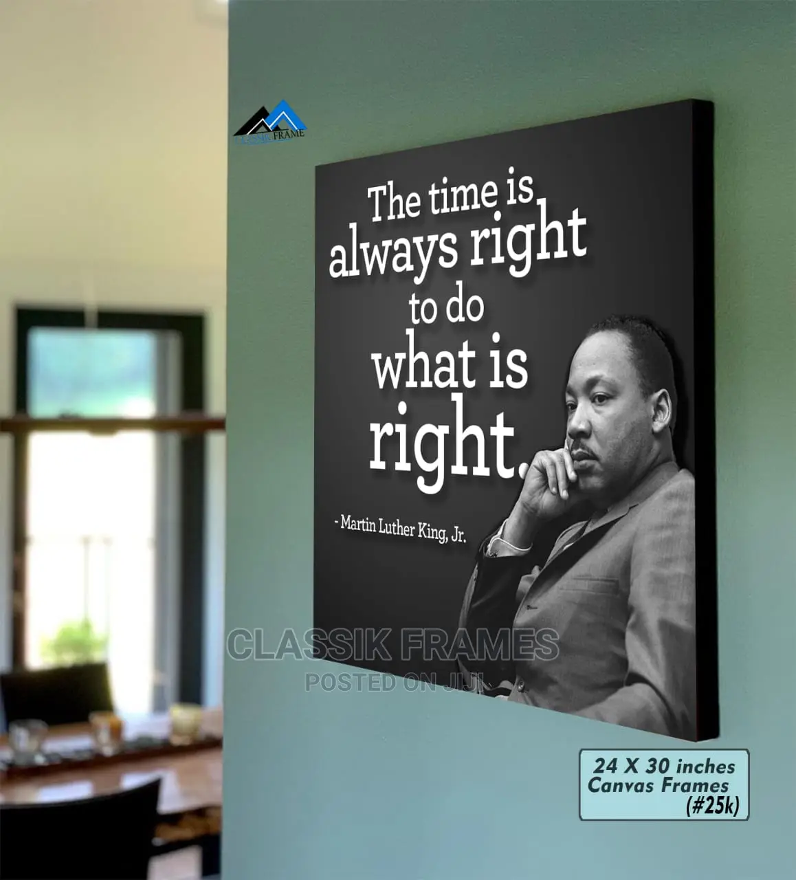 Martins Luther King,Jr. Wall Art Picture Painting in AmuwoOdofin