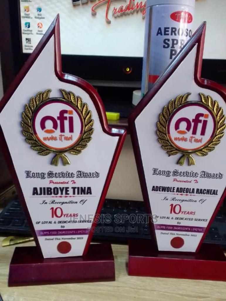 Plaques Award N21 in Ikeja Arts & Crafts, Jenesis Sport Center Jiji.ng