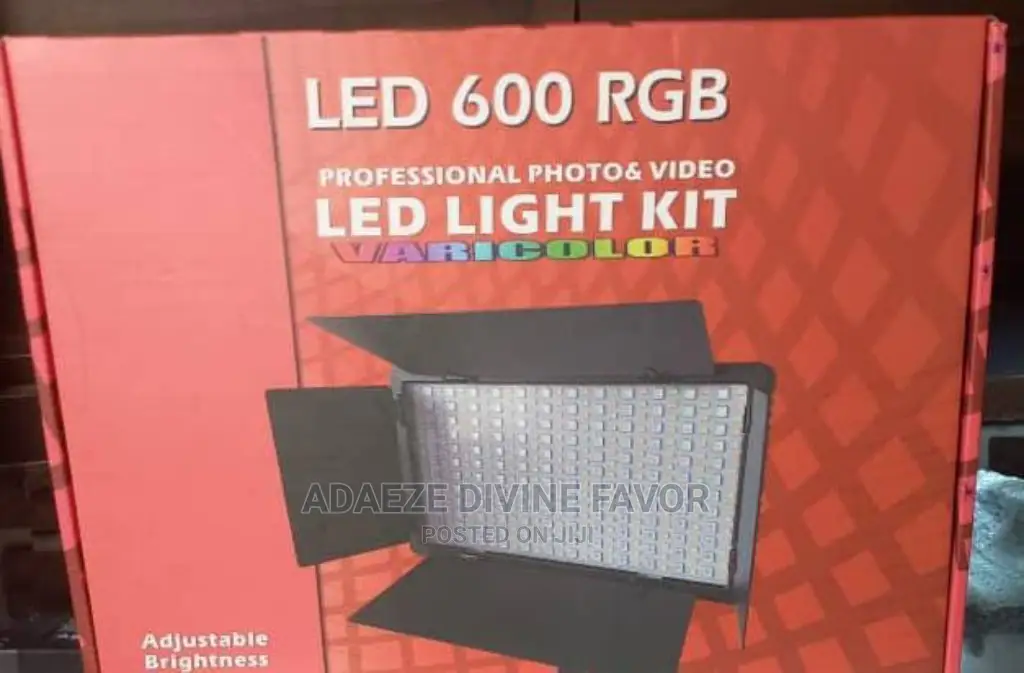 LED 600 RGB Professional Photo and Video Light Kit in Lagos Island (Eko ...