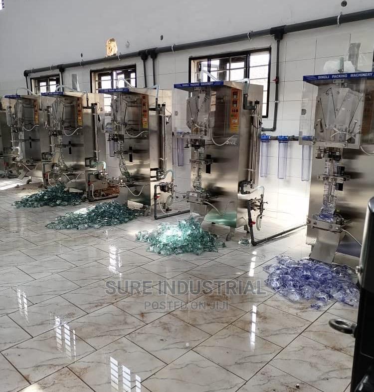Complete Sachet Water Production Machines in Ikeja Manufacturing