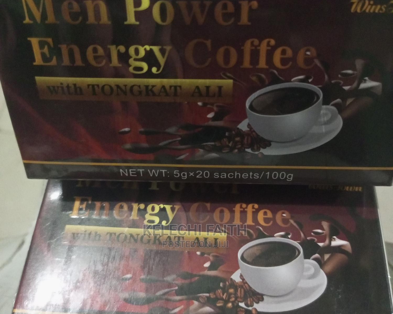 Men Power Energy Coffee With Tongkat Ali in AmuwoOdofin Vitamins