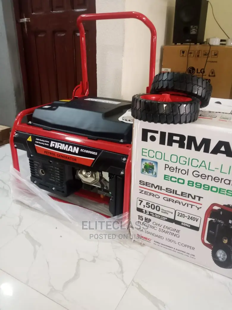 7.5kva Firman Brand New Eco 899oes House Generator in Lagos Island