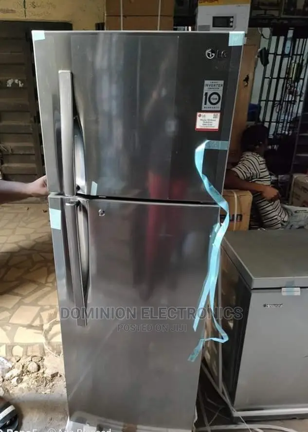 LG 308L Double Door Inverter Fridge Model Ref322 Warranty in Victoria