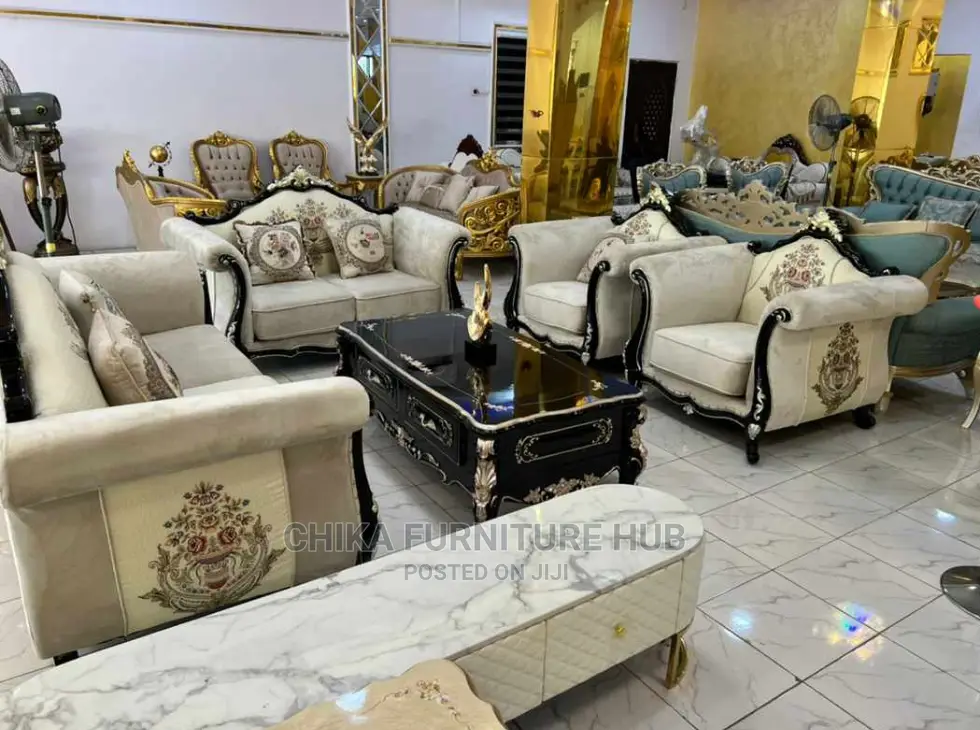 Quality 7 Seater Living Room Royal Sofa Chair. in Ojo Furniture
