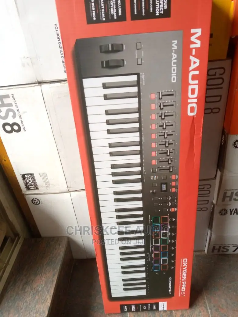 MAudio Oxygen Pro 61 Midi Keyboard in Ojo Musical Instruments & Gear