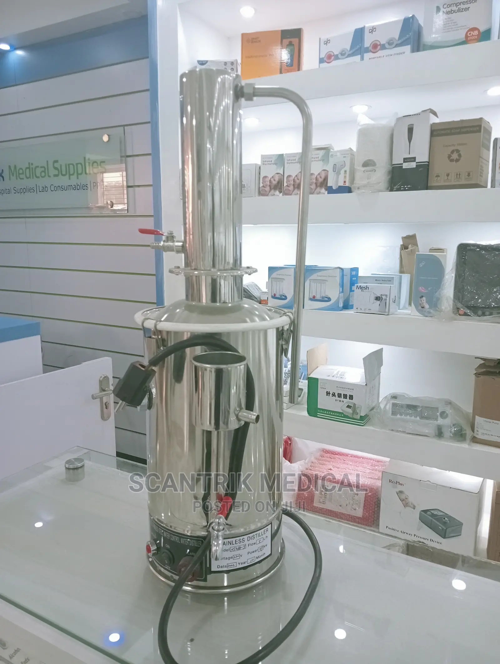Stainless Steel Water Distiller for Lab in Yaba Medical Supplies