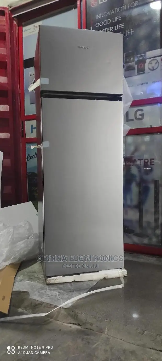 Brand New HISENSE(REF240DR)240L Double Door Refrigerator in Ojo