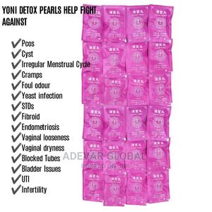 12pcs Clean Point Cleanser- Yoni Detox Pearl for Infections | Vitamins & Supplements for sale in Lagos State, Surulere
