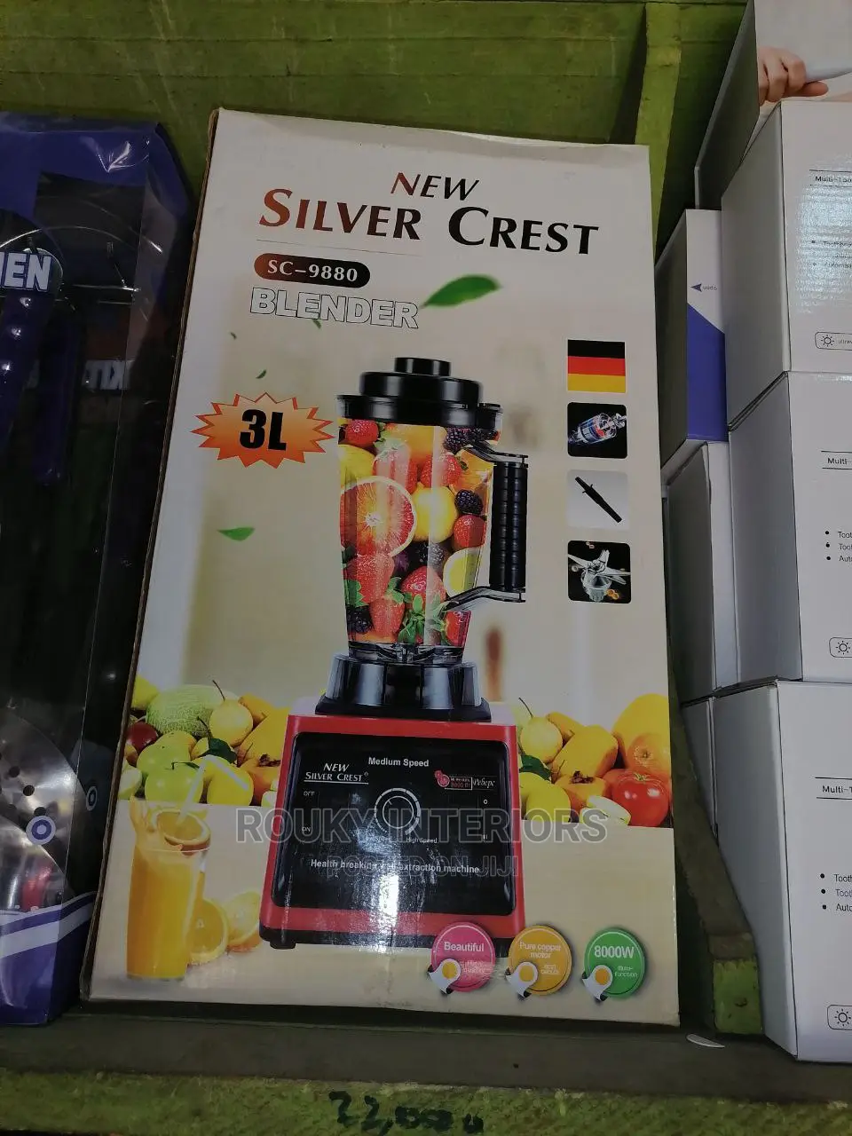 8000watts Silver Crest Blender in Lagos Island (Eko) Kitchen