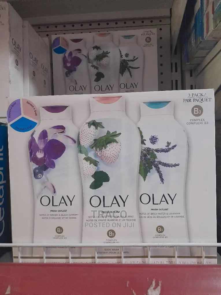 Olay Fresh Outlast Body Wash 700ml X 3 70.8 Oz in Lagos Island (Eko