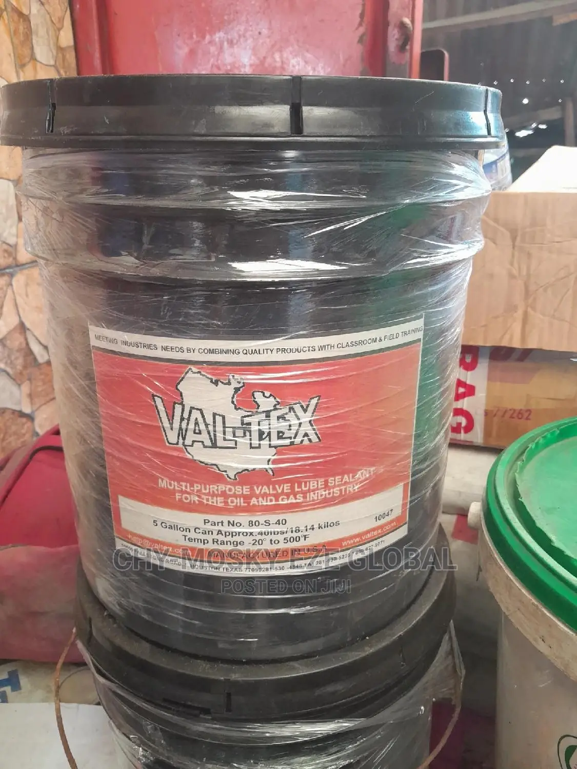 Valve Lube Sealant Grease for Oil and Gas Industry (ValTex) in Port