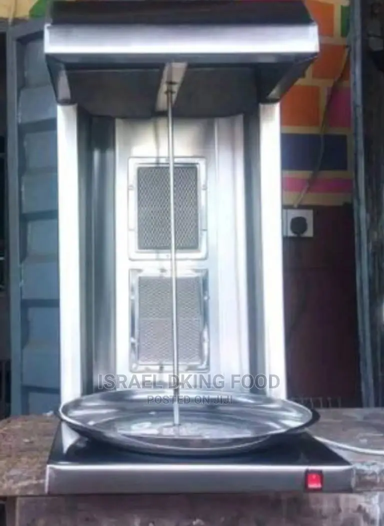 Industrial Stainless Gas Double Burner Shawarma Machine in Surulere