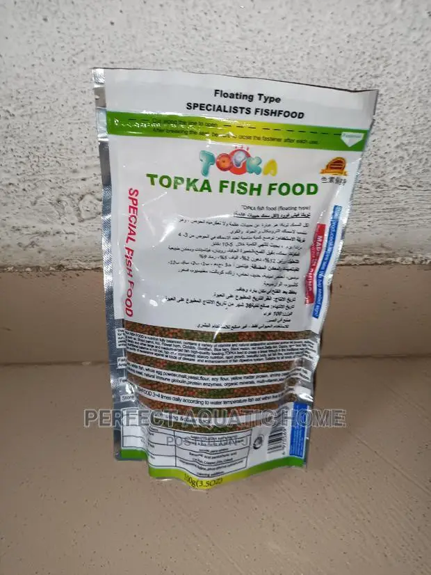 Topka Fish Feed 100g in Surulere Feeds, Supplements & Seeds, Perfect