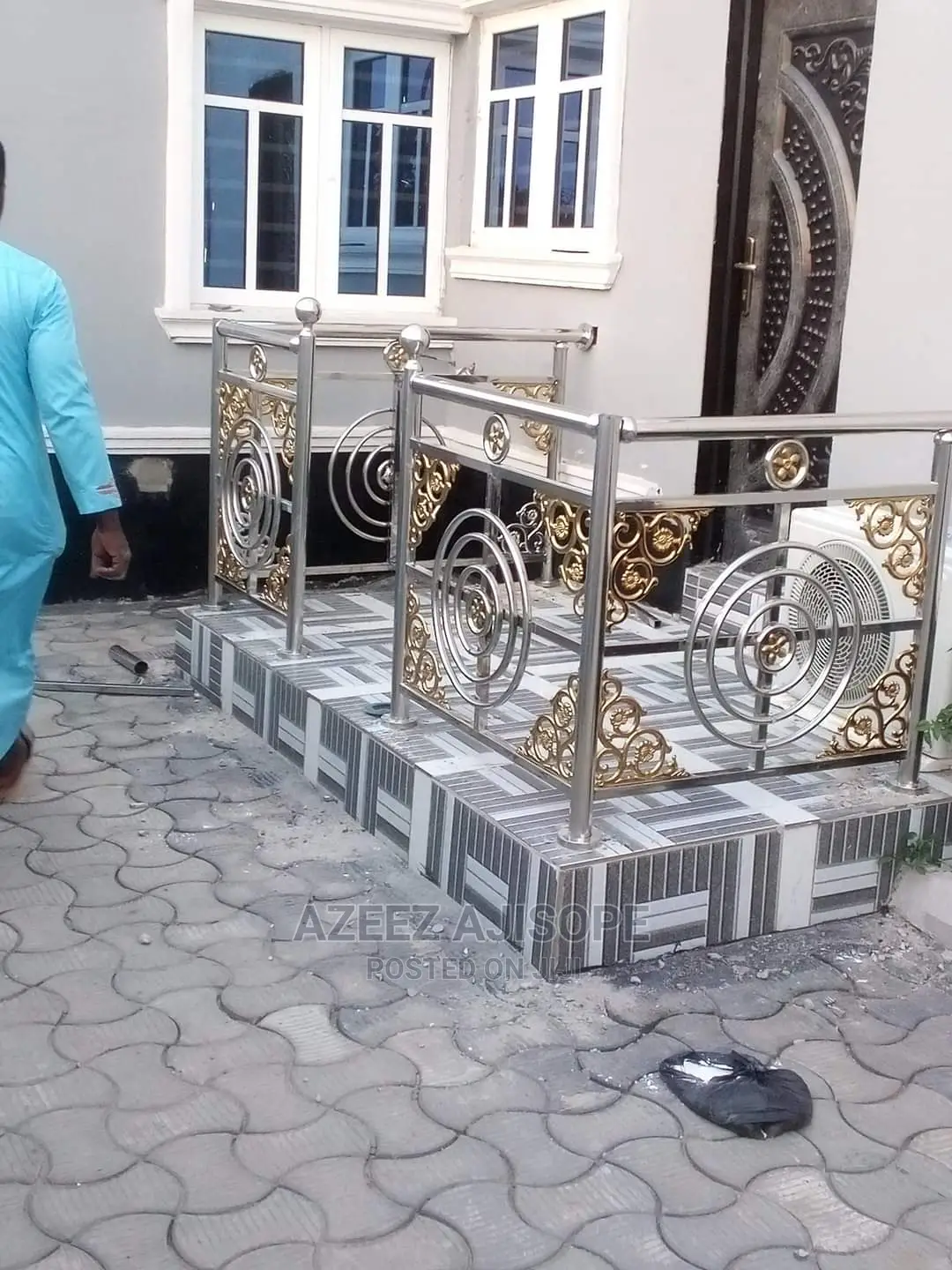 Balcony Railing in Orile Building Materials, Ajisope Abdulazeez