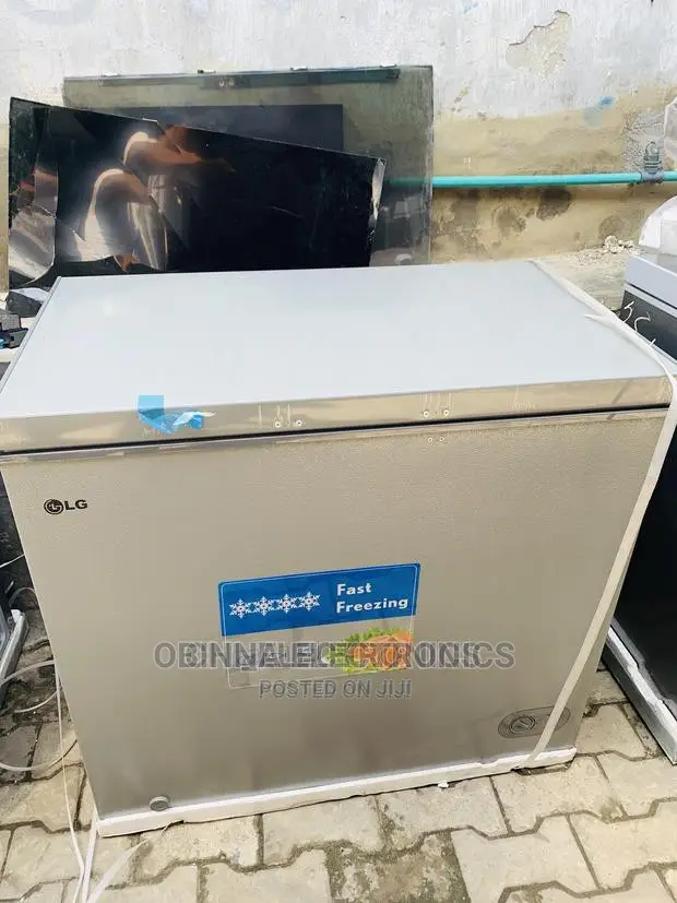 Brand New LG 350L Chest Freezer/External Compressor/Silver/ in Ojo