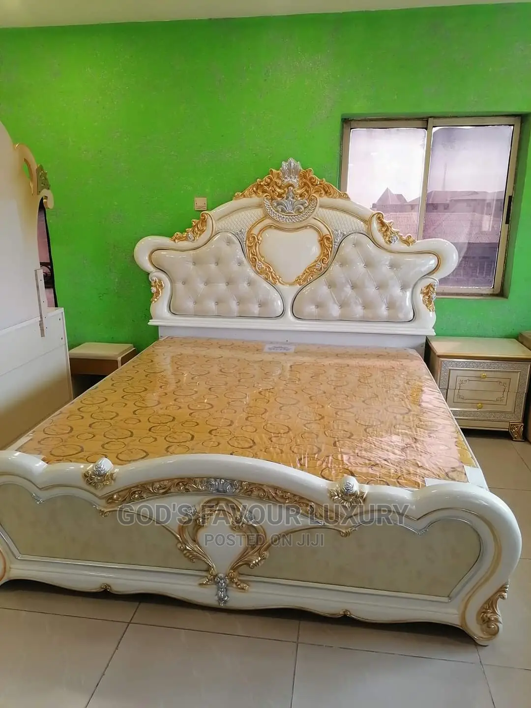 Quality Royal Bed. in Ojo Furniture, God's Favour Luxury Furniture