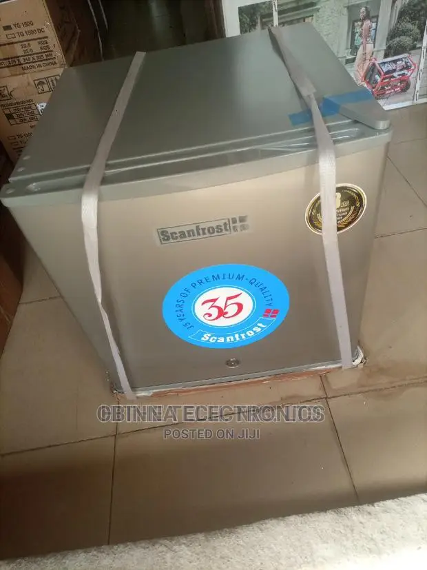 Brand New Scanfrost Bed Side Refrigerator/Silver Colour/ in Ojo