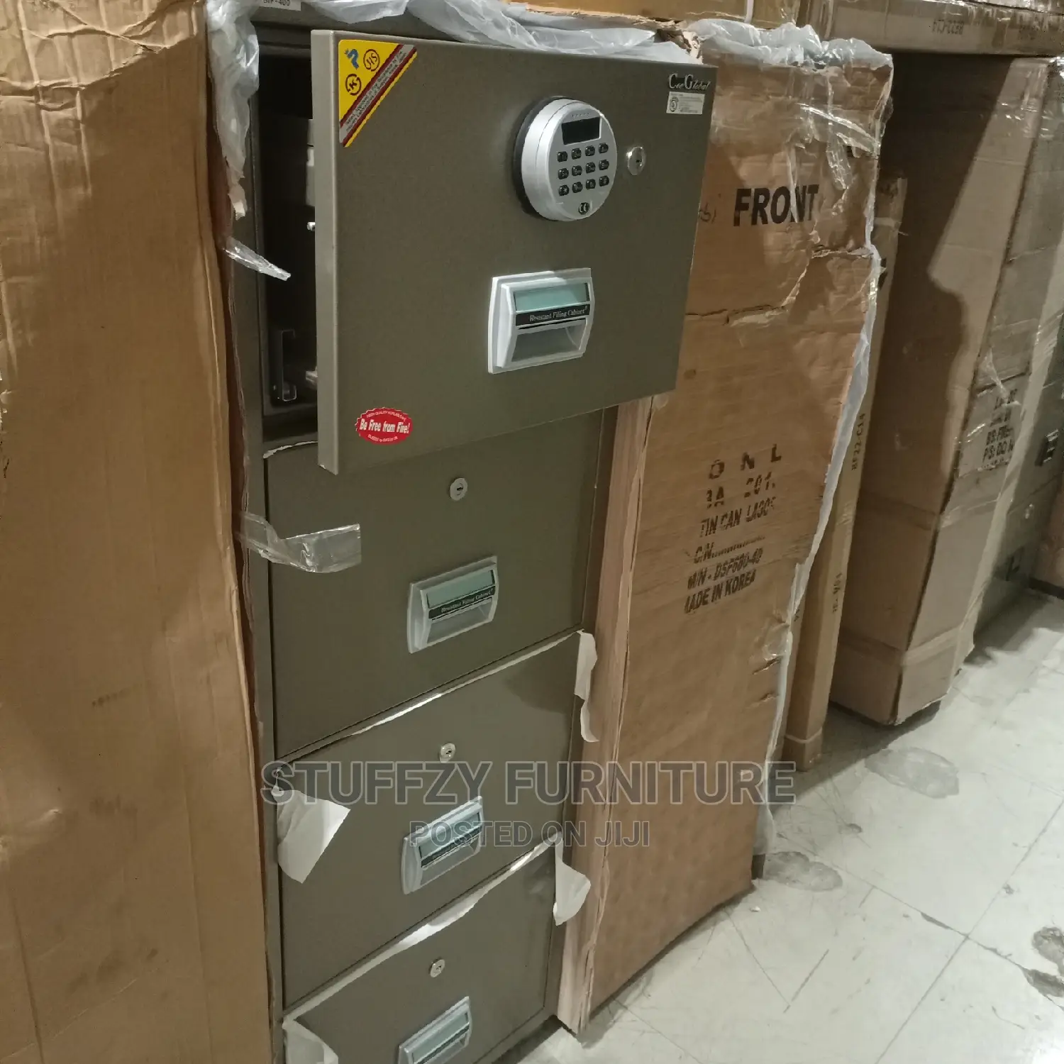 High Quality Korea Digital 4 Drawers Fireproof Safes in Ojo