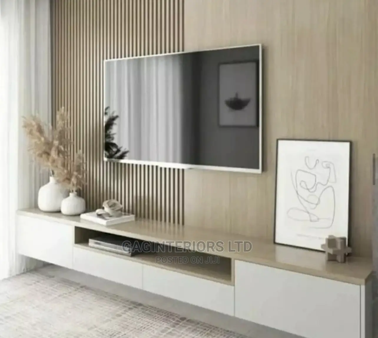 Tv Unit Fluted Panel in Mushin Home Accessories, Gag Interiors Jiji.ng