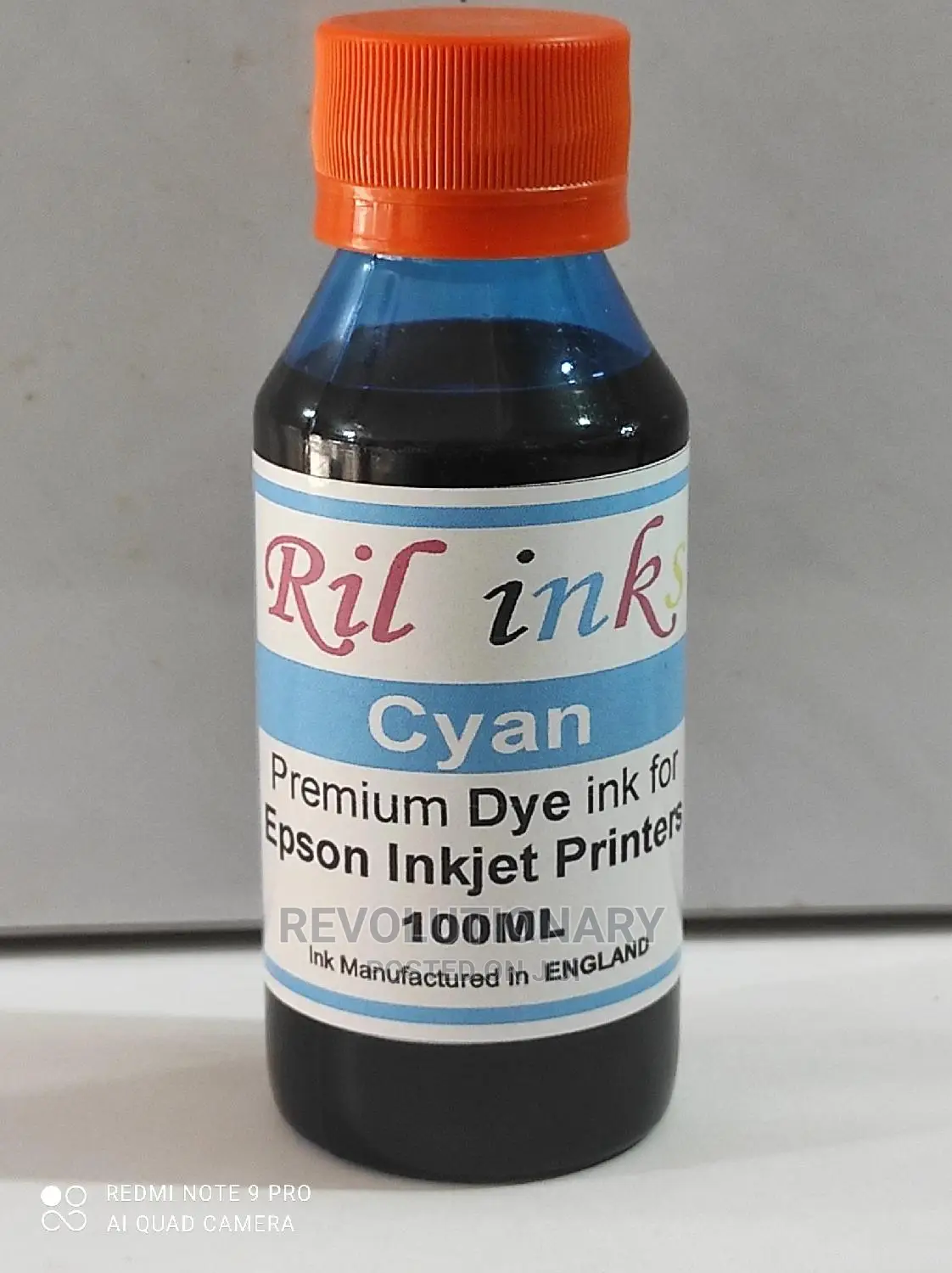 Epson Printer Refill Ink, 100ml Cyan in Lagos Island (Eko