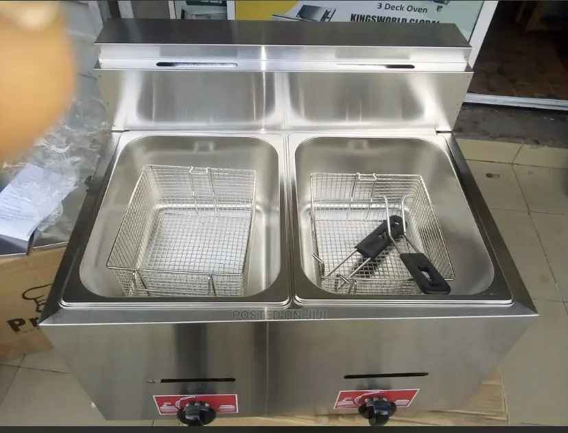 Commercial Gas Deep Fryer Machine 20liters in Ikeja Kitchen