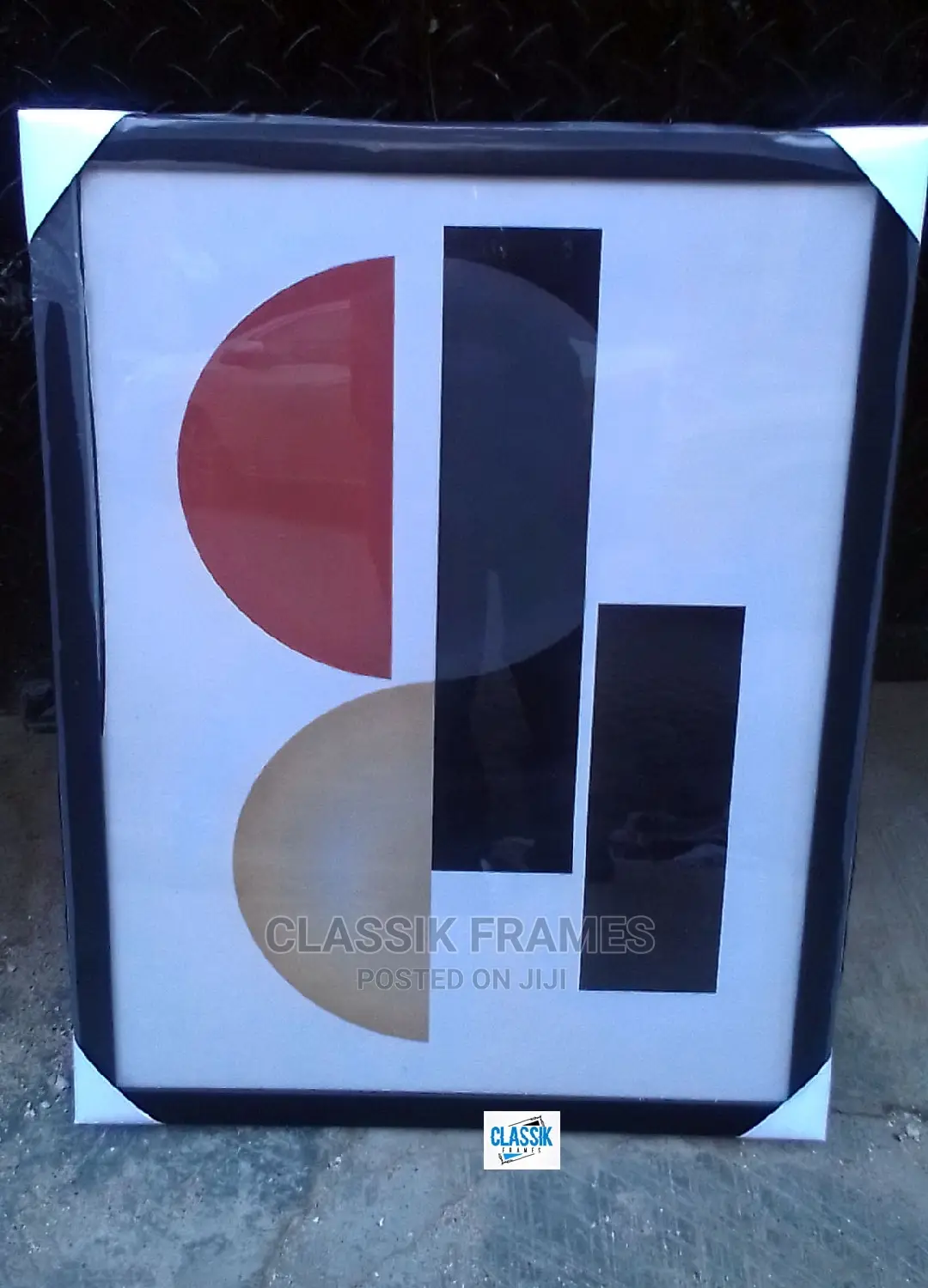 HD Framed Green Field Abstract Painting Wall Arts in Ikeja Arts