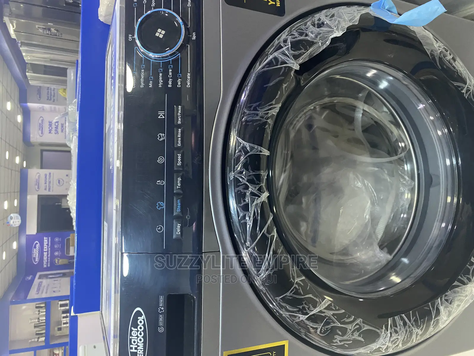 Haier Thermocool 8kg Front Loader Washing Machine in Wuse Home