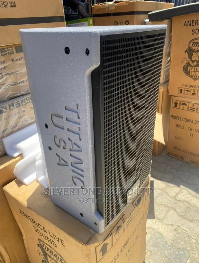 High Quality Titanic USA 12inches Speaker in Ojo Audio & Music