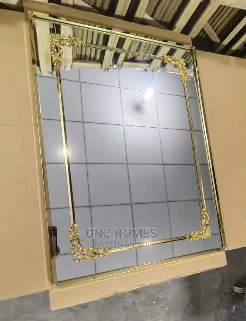 Gold Frame Mirror in Lagos Island (Eko) Home Accessories, Goodnews