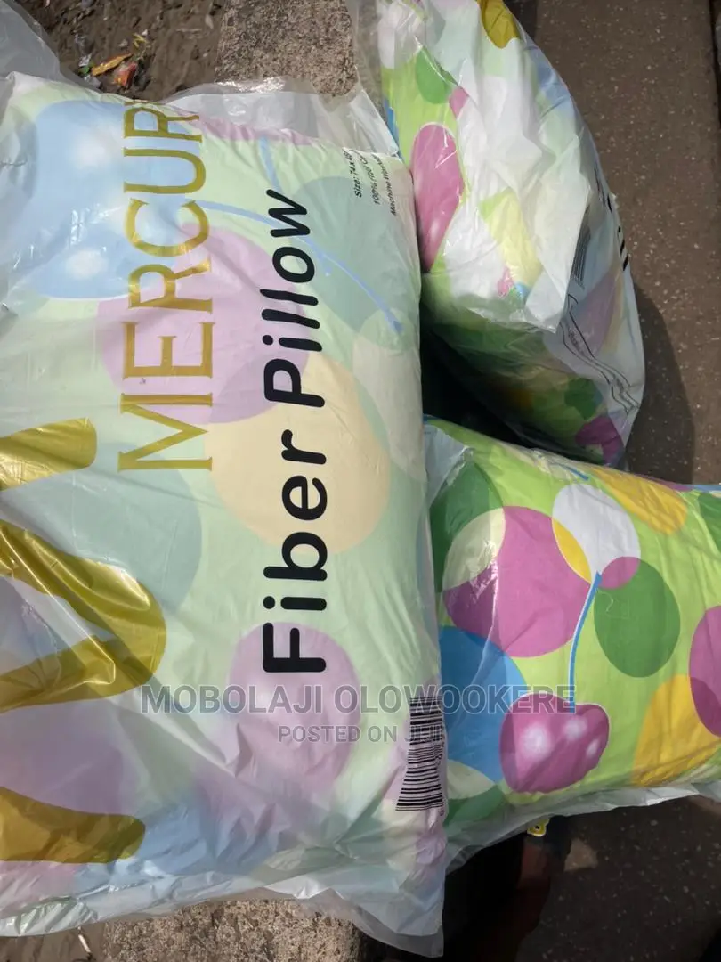 Compressed Pure Fibre Sleeping Pillows in Ikeja Home Accessories