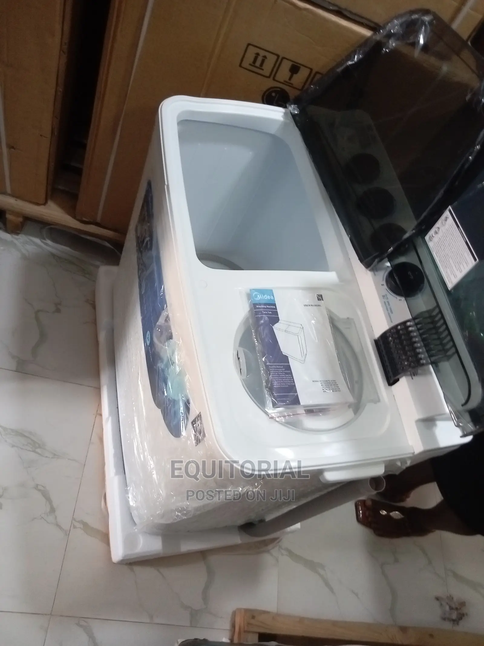10 Kg Midea Super Air Dry Turbo Double Tub Washing Machine in Mushin