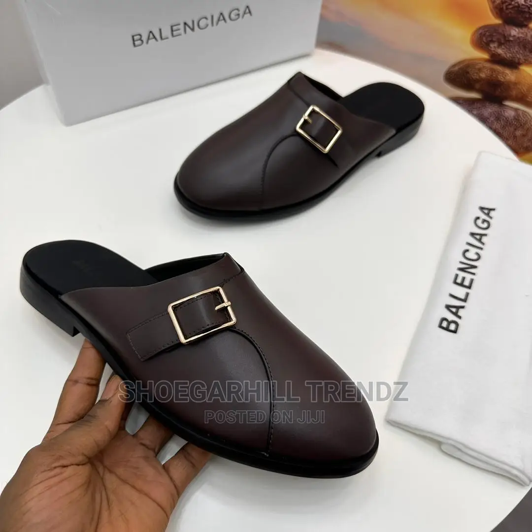 Men's Strap Half Shoes