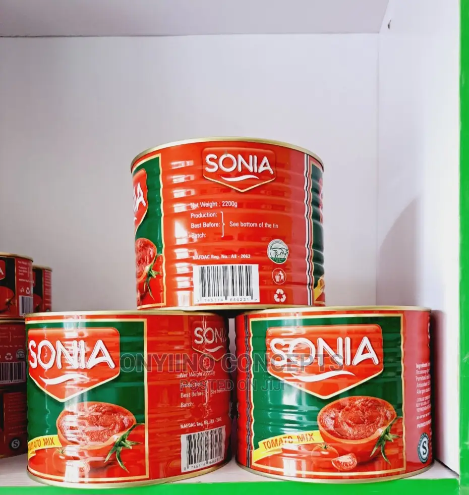 Sonia Tin Tomato 2.2kg in PortHarcourt Meals & Drinks, Onyiino