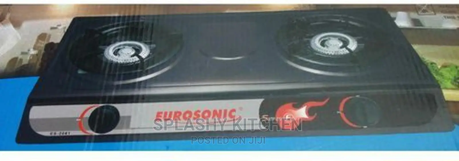 Double Burner Eurosonic Table Top Gas Cooker in Lagos Island (Eko) Kitchen Appliances, Splashy