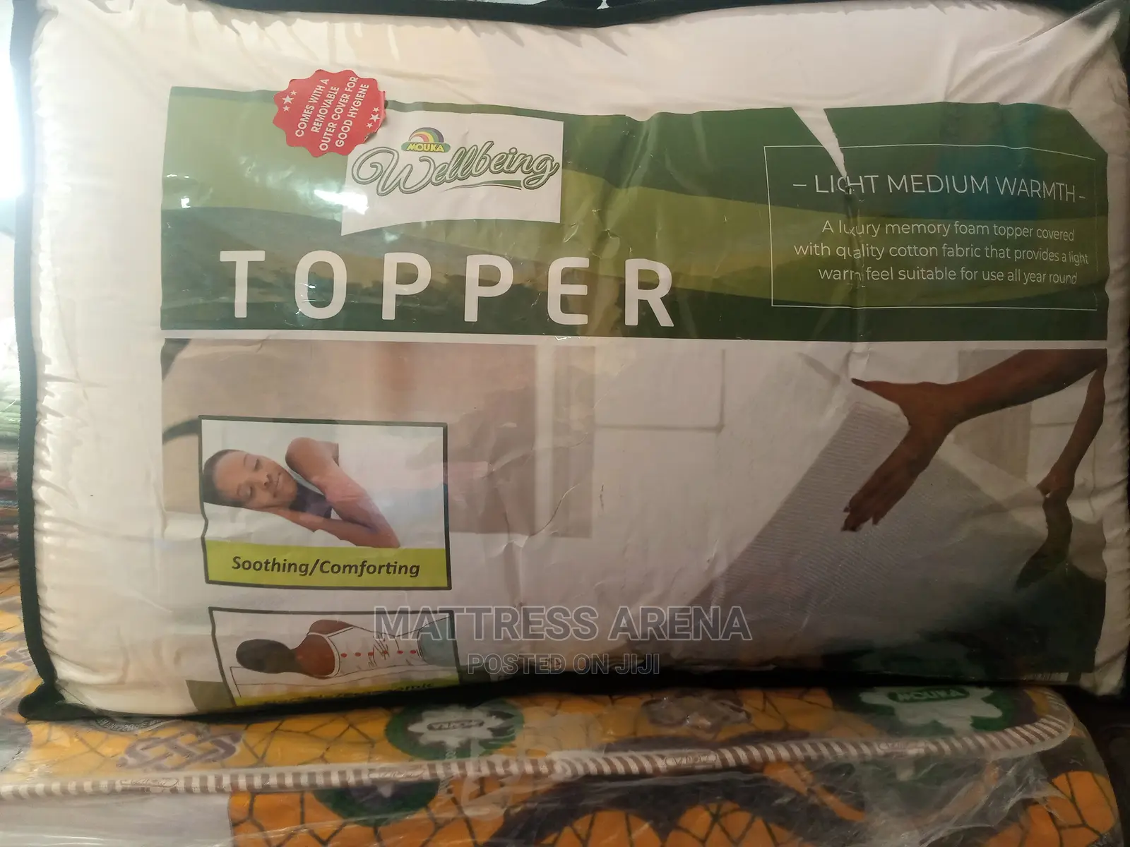Mouka Wellbeing Topper in Gwarinpa Furniture, Mattress Arena Jiji.ng