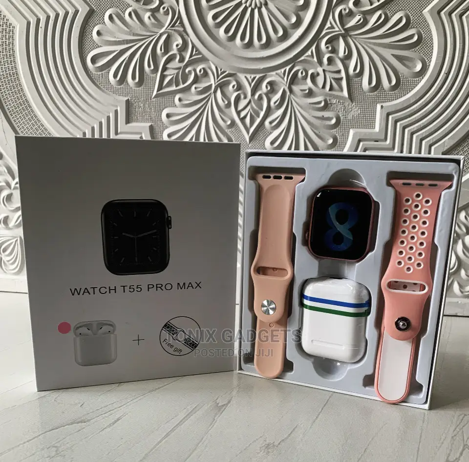 Smartwatch T55 Pro Max Series 8 With Health Features in Ikeja