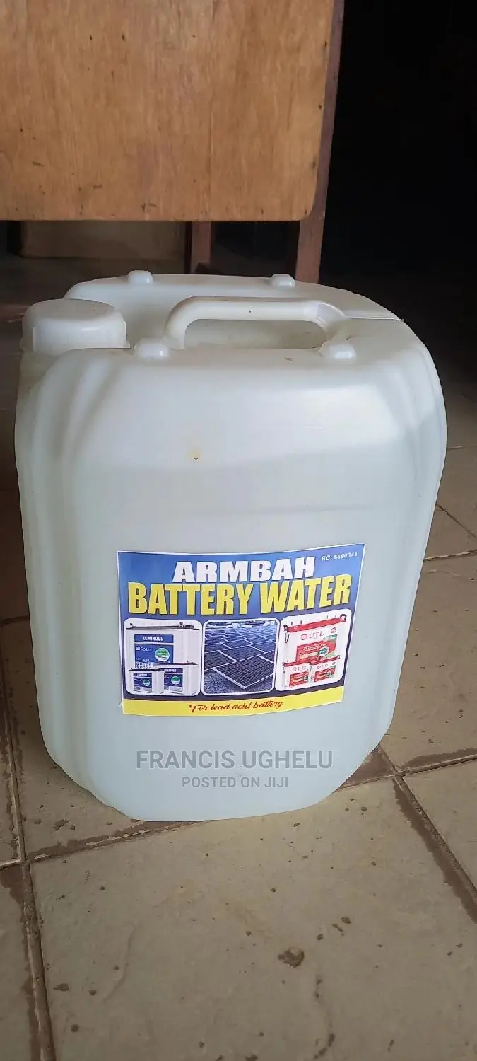 Distilled Water 20 Liters in Guzape District Solar Energy, Francis Ughelu Jiji.ng