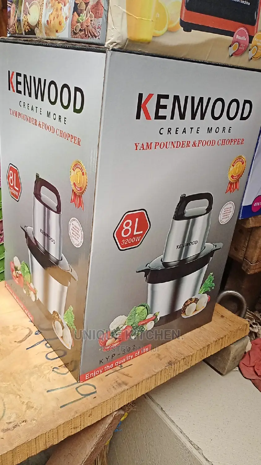 8litre Kenwood Yam Pounder/Food Processor in Lagos Island (Eko